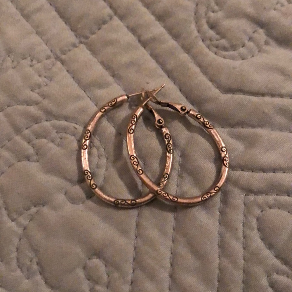 Brighton Silver Hoops